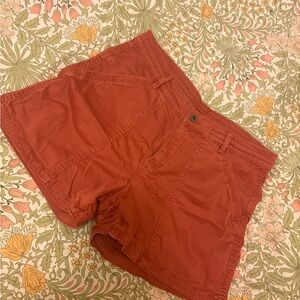 SOLD - Kuhl Women's Rust Orange Utility Shorts